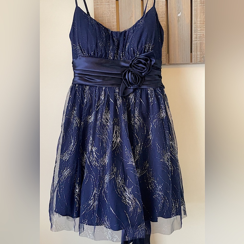 Dark blue homecoming/ cocktail dress